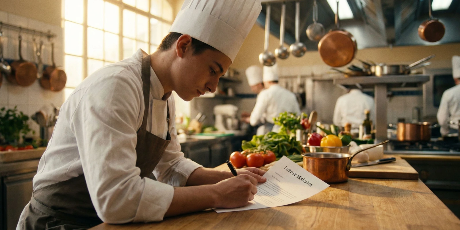 Lettre de Motivation BP Cuisine : Modèles et Conseils pour Décrocher ton Contrat d'Apprentissage